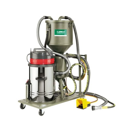 Sablare fara praf cu aspirator vacuum Clemco HSP-20