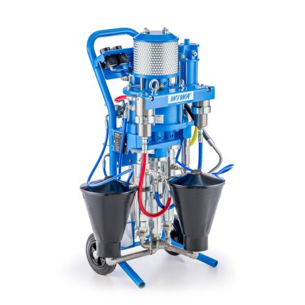 Pompa de vopsire airless pneumatica 2K Wiwa Duomix 230 MINI