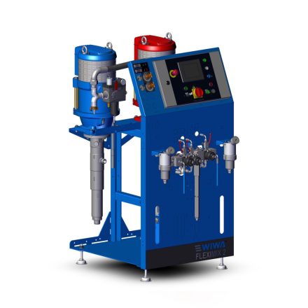 Pompa de vopsire airless pneumatica 2K Wiwa Fleximix 2 Professional GX