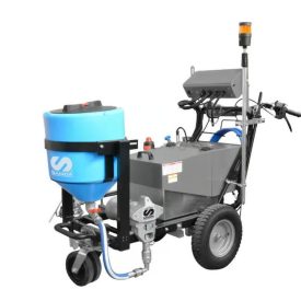   Pompa marcaj rutier Larius cu autopropulsare cu carucior Eco K21