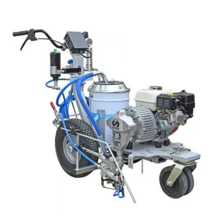 Pompa marcaj rutier Larius cu propulsare manuala cu carucior Excalibur